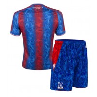 Maglia Calcio Crystal Palace Prima Divisa Bambino 2024-25 Manica Corta (+ pantaloncini)